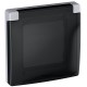 Inspiria Алюминий Рамка с защитной крышкой IP44  673922  Legrand