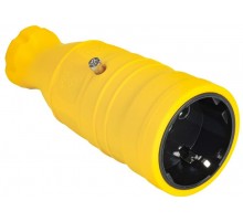 OMEGA Розетка переносная РБп14-1-0м IP20 желтая   OM-KR20-16-20-P1-00-K05  IEK