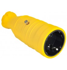 OMEGA Розетка переносная РБп14-1-0м IP20 желтая   OM-KR20-16-20-P1-00-K05  IEK