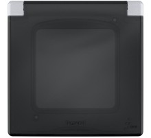 Inspiria Алюминий Рамка с защитной крышкой IP44  673922  Legrand