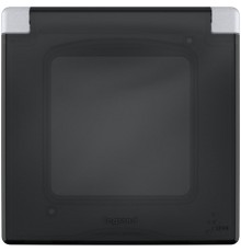 Inspiria Алюминий Рамка с защитной крышкой IP44  673922  Legrand