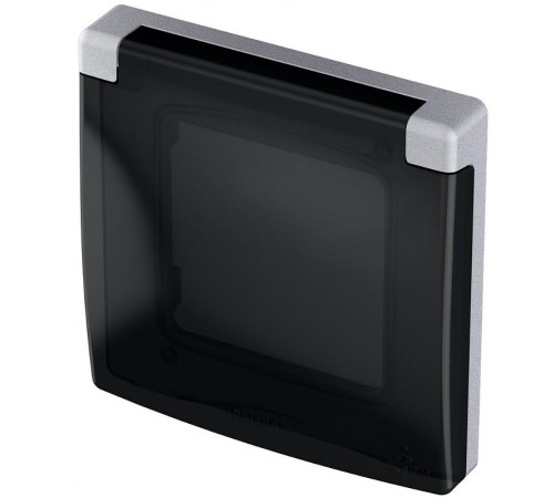 Inspiria Алюминий Рамка с защитной крышкой IP44  673922  Legrand