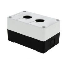 Корпус КП102 пластиковый 2 кнопки белый EKF PROxima  cpb-102-w  EKF