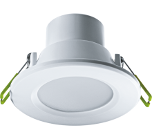 Светильник светодиодный ДВО NDL-P1-6W-830-WH-LED (аналог R63 60 Вт)(d100) 6Вт 3000К IP44 опал  94899  Navigator