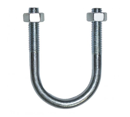 Болт U-образный оцинк. M10 2" (1 шт.) - пакет ( 0,139 кг)  136980  Tech-KREP