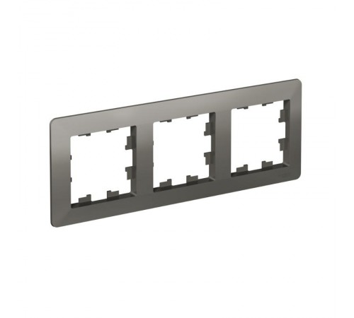 AtlasDesign Air Рамка 3-ая, Сталь / Дымчатый Черный  ATN220903  SE