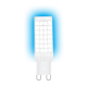 Лампа светодиодная G9 AC185-265V 5,5W 580lm 6500K керамика диммируемая LED 1/10/200  107309355-D  Gauss