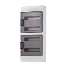 Бокс настенный Mistral41 48М прозрачная дверь (с клемм)  1SPE007717F9995  ABB