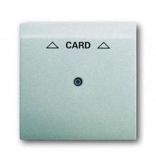 Плата центральная (накладка) для механизма карточного выключателя 2025 U, серия impuls, цвет серебристый металлик  1753-0-0080   2CKA001753A0080  A