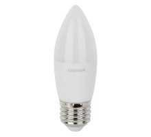 Лампа светодиодная LSCLB75 9W/827 230VFR E27 10X1 RU серия LED Star   4058075697041  OSRAM