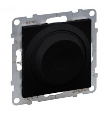 SUNO Светорегулятор с поворотной ручкой универсальный 300Вт без нейтрали. Цвет "Антрацит"  721479  Legrand