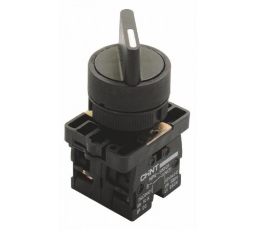 Переключатель NP2-ED55, 3 положения возвратом, 1НО+1НЗ IP40 (R)  575558  CHINT