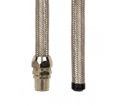 Металлорукав DN 10мм в гладкой EVA изоляции и оплетке из нержавейщей стали, Dвн 10,0 мм, Dнар 15,0, IP66, 50 м  607ETX010  DKC