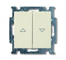 ABB Basic 55 Сл. кость Выключатель жалюзийный кнопочный  1413-0-1085   2CKA001413A1085  ABB