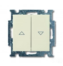 ABB Basic 55 Сл. кость Выключатель жалюзийный кнопочный  1413-0-1085   2CKA001413A1085  ABB