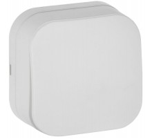 GLORY Выключатель 1-клавишный о/у 10А ВС20-1-0-ХБм белый матовый  EVH10-K01M-10  IEK