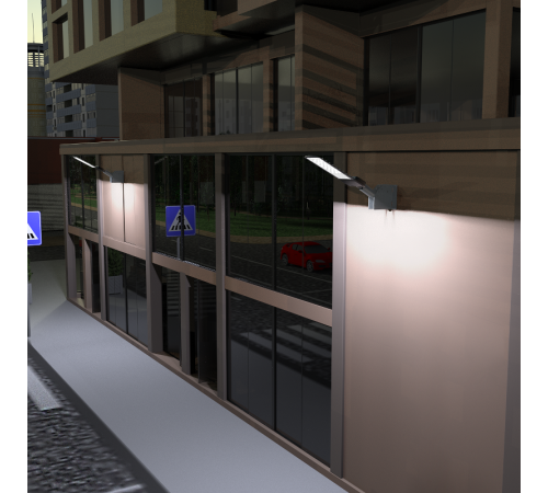 Кронштейн для уличных светильников с переменным углом 230х150х120 D38мм  903265101  Gauss