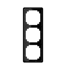 Рамка для вертикальной и горизонтальной установки, 3-кратная, черная  CDP583SW  Jung