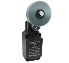 ВП 36-2539П-66 У2, рычаг с резиновым роликом диам. 50 мм, 1з+1р, инерционный, 30х60 мм, 3А, IP66, выключатель путевой  ET010896  Электротехник