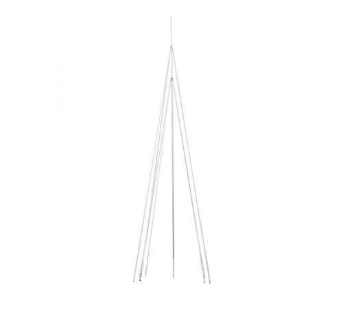 Мачта молниеприемная L=9м, D=40мм (+ коробка с растяжками) Al/NI EKF PROxima   lp-l9000   EKF