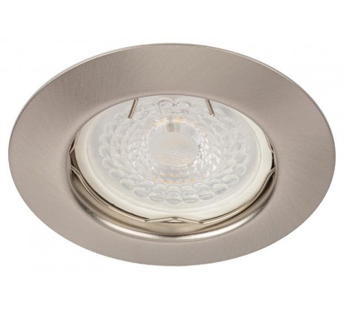 Светильник точечный встраиваемый под лампу ST3 50Вт MR16 сатин никель штампованный  C0043803  ЭРА