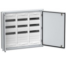 TITAN 5 Корпус металлический ЩРв-144 (3х48) 755х885х130 IP31 белый  TI5-50-V-3X048-31  IEK