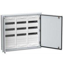 TITAN 5 Корпус металлический ЩРв-144 (3х48) 755х885х130 IP31 белый  TI5-50-V-3X048-31  IEK