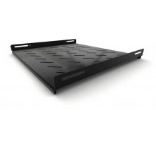 Полка стационарная TSH3L-450-RAL9004,гл.450мм,с бок.креп.,нагр.до 20 кг,д.шк.сер.TTB,TTBR,TTC2,TWB,TWM,TWFS,485х450мм ,черн.  397121  Hyperline