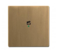SRS-1-840 Клавиша одинарная free@home, сцена, Династия, латунь античная6220-0-0374 ABB