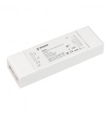 INTELLIGENT ARLIGHT Диммер SMART-PWM-105-72-RGB-MIX-PD-SUF (12-48V, 5x6A, TUYA BLE, 2.4G) (IARL, IP20 Пластик, 5 лет)  037343  Arlight