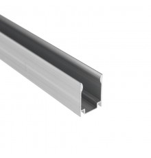 Короб алюминиевый для гибкого неона 15х26мм, длина 1 метр  134-045  NEON-NIGHT