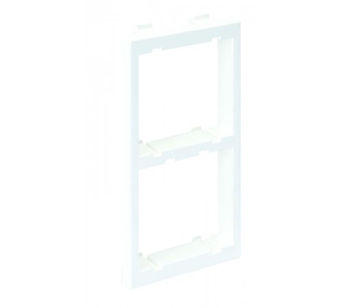 Simon Connect Адаптер вертикальный на 2 модуля K45, S-модуль, белый  S62-9  Simon