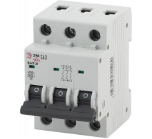 Выключатель автоматический трехполюсный Pro NO-900-50 ВА47-29 3P 63А кривая C  Б0031782  ЭРА