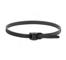 Хомут P6.6 с плоским замком, черный 9x180  26501SR  DKC