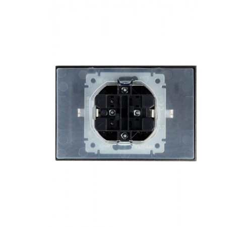 BRITE Розетка 2-ая с крышкой 16А в сб IP44 РСбш12-3-44-БрШ шампань  BR-R26-16-44-K37-F  IEK