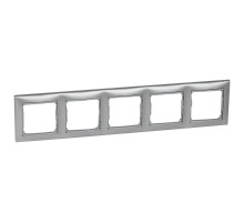 Valena Алюминий Рамка 5-ая гориз  770155  Legrand