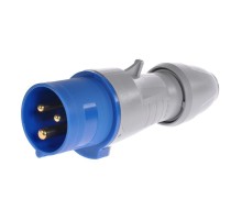 Прямая вилка - P17 Tempra Pro - IP 44 - 200/250 В~ - 16 A - 3К+З  555125  Legrand