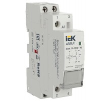 ARMAT Контактор модульный KMR 20А 230В AC 1НО 1НЗ  AR-KMR10-020-11-230  IEK