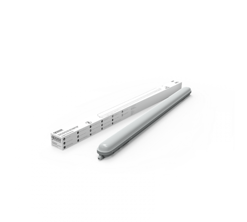 Светильник светодиодный промышленный линейный ССП-176 Elementary IP65 1200*76*66 36W 2850lm 4000K мат 1/12  864225236  Gauss