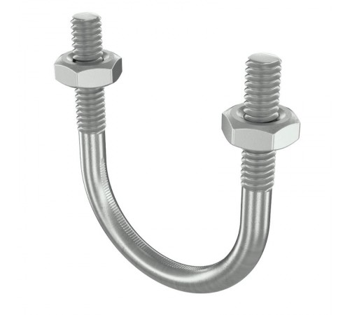 Скоба монтажная U-образная с резьбой М8 с гайками для труб d 2"  BHU11200M8  DKC