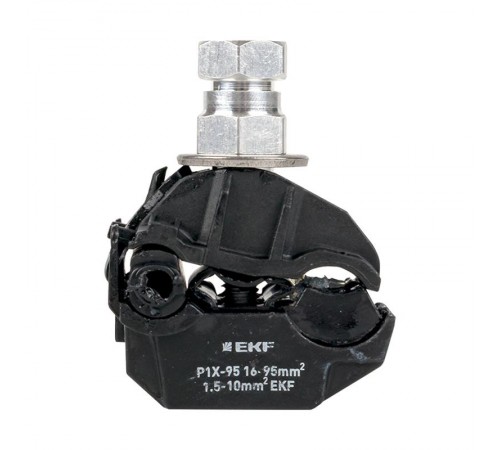 Зажим прокалывающий ответвительный P1X-95 16-95 мм2 / 1,5-10 мм2 инд. упак.  p-1x-95-r  EKF