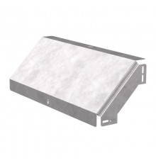 Угол вертикальный внешний 90 градусов с крышкой Стандарт 600х80   PR16.0590  Промрукав