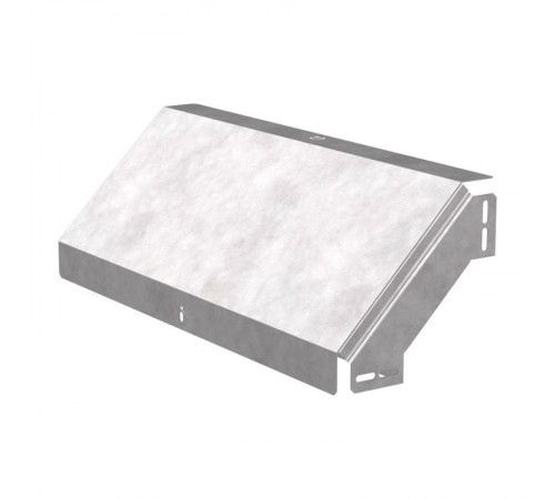 Угол вертикальный внешний 90 градусов с крышкой Стандарт 600х80   PR16.0590  Промрукав
