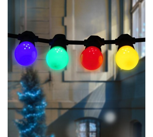 Гирлянда Белт Лайт набор 10 м, 30  диодов ламп (шаг 30 см), ERABL-MK10   мультиколор, 220 В, каучу  Б0047955  ЭРА