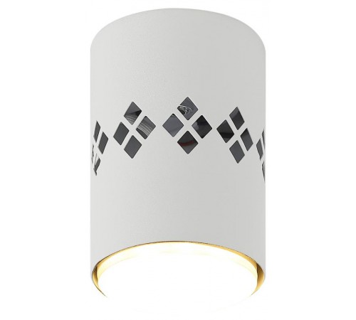 Светильник настенно-потолочный спот OL10 LD GX53 WH белый, подсветка 1 W  Б0050269  ЭРА