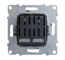 SUNO Термостат для теплых полов с датчиком.16А 250В. Винтовые зажимы. Цвет "Алюминий"  721337  Legrand