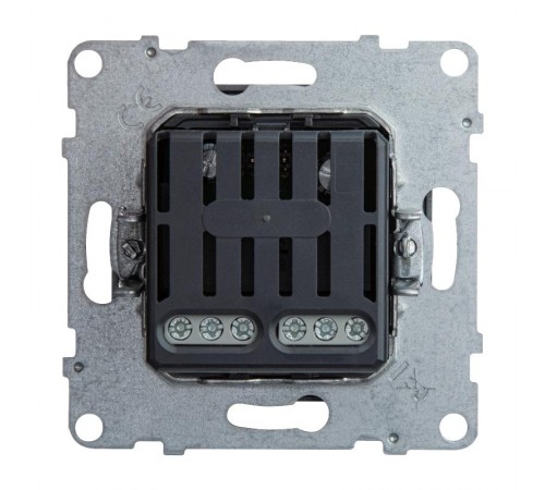 SUNO Термостат для теплых полов с датчиком.16А 250В. Винтовые зажимы. Цвет "Алюминий"  721337  Legrand