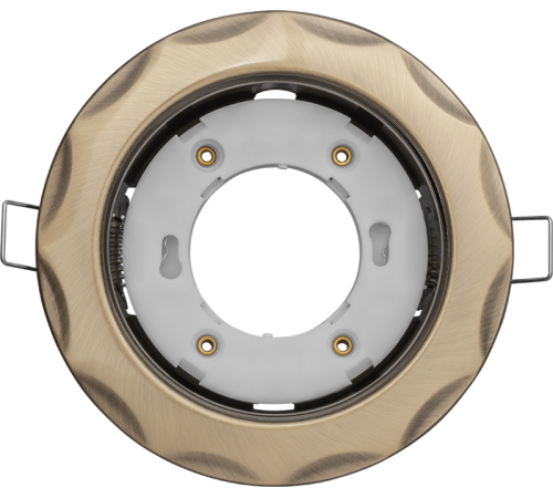 Светильник встраиваемый под лампу GX53 NGX 93 064 NGX-R9-007-GX53 (Звезда черненая бронза)  93064  Navigator