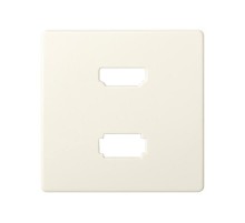 Накладка для розетки HDMI + USB 2.0 для передачи данных цвета слоновая кость S82  8201095-031  Simon