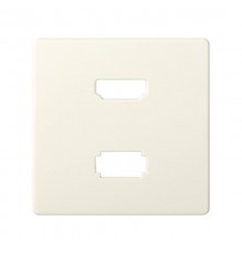 Накладка для розетки HDMI + USB 2.0 для передачи данных цвета слоновая кость S82  8201095-031  Simon